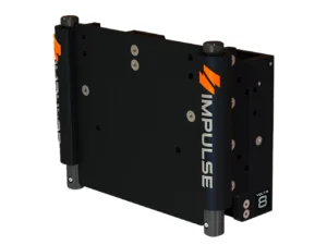 IMPULSE 8" Set Back Electric Jack Plate w/Standard Control - Black Anodize