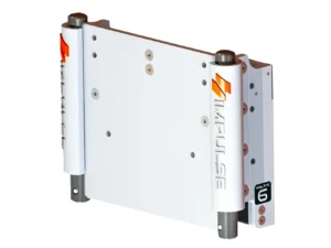 IMPULSE XL 6" Set Back Electric Jack Plate w/Standard Control - White Cerakote