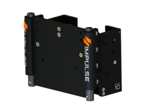 IMPULSE XL 10" Set Back Electric Jack Plate w/Standard Control - Black Anodize