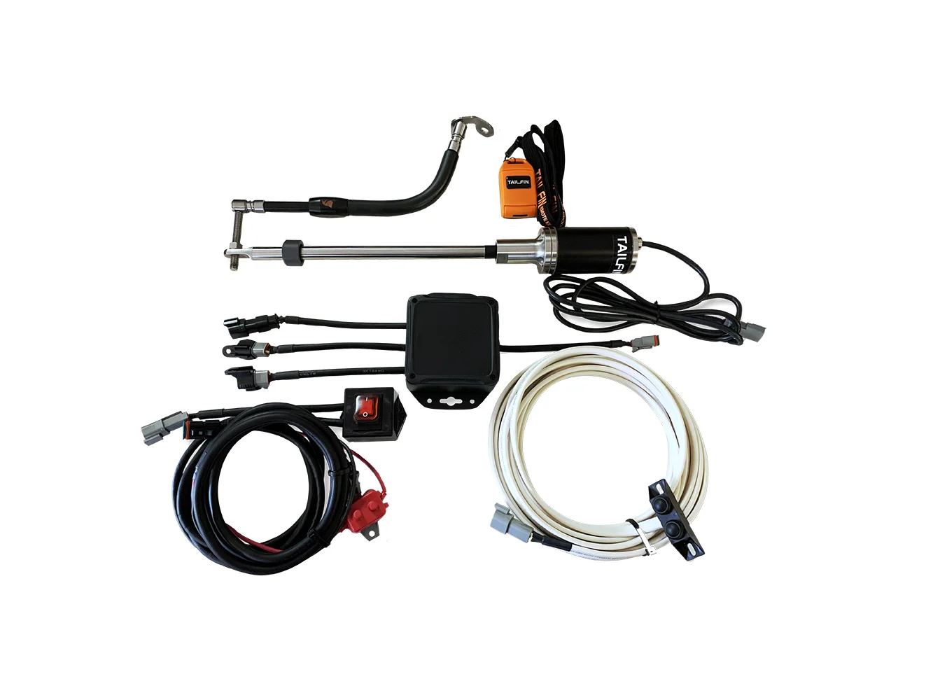 TAILFIN Remote Kicker Steering System
