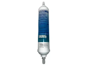 Shurflo by Pentair 11” City Water Entry In-Line Filter w/1/4” Barb Fittings