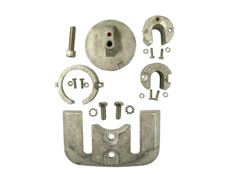 Performance Metals Mercruiser Bravo 1 Complete Anode Kit - Aluminum\