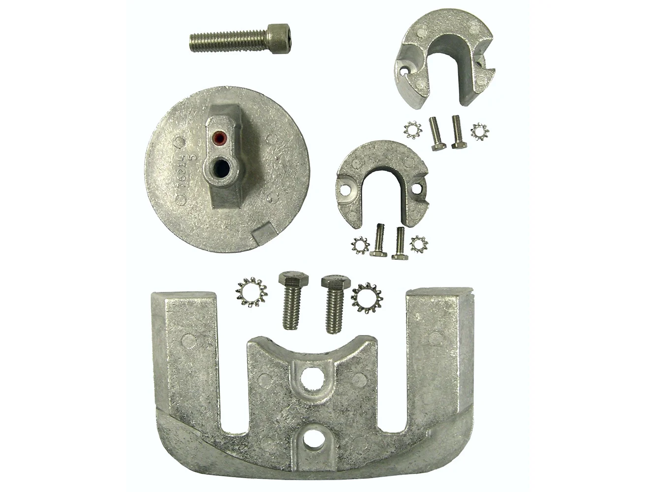 Performance Metals Mercruiser Bravo 2/3 Complete Anode Kit - Aluminum