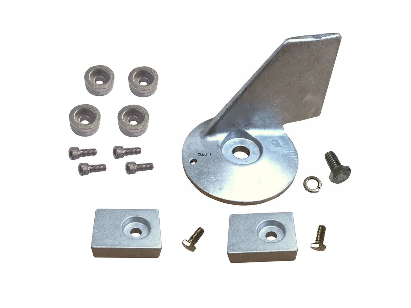 Performance Metals Suzuki 40-50HP Outboard Complete Anode Kit - Aluminum