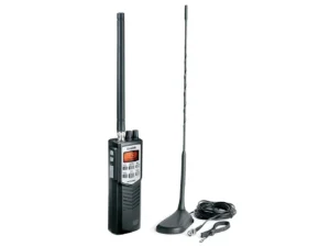 Uniden PRO501TK Handheld CB Radio w/High Gain Magnetic Mount Antenna