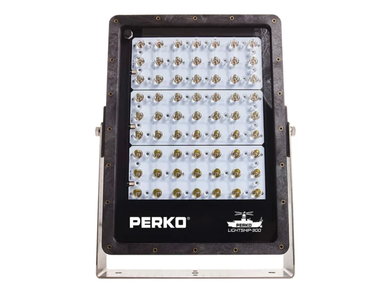Perko Lightship 300 LED High Performance Floodlight - 12/24V - Black