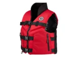 Mustang Accel 100 Foam Fishing Vest - Small - Red-Black