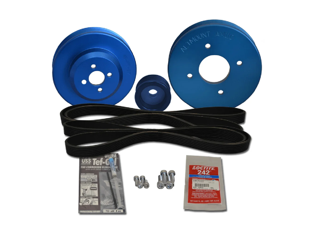 Balmar Yanmar Pulley Kit f/4JH, 4JHE, -TE, -HTE, -DTE