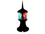 Lunasea Tri-Color/Anchor Zero Emission Light Fixture - 12V - Black