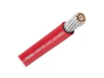 Pacer Red 1/0 AWG Battery Cable - 50'