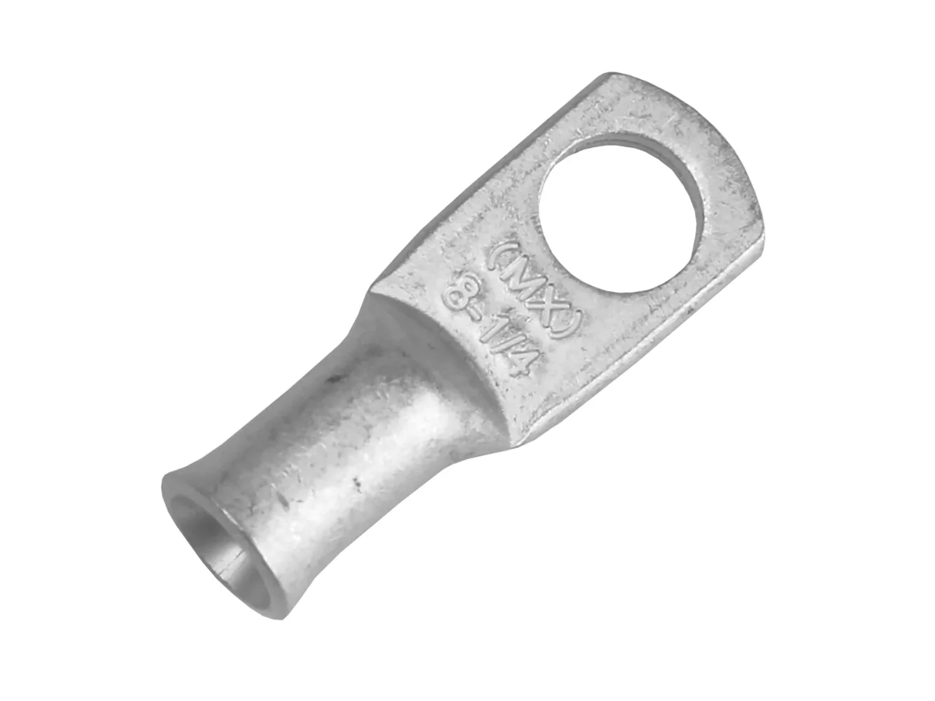 Pacer Tinned Lug 8 AWG - 1/4" Stud Size - 10 Pack