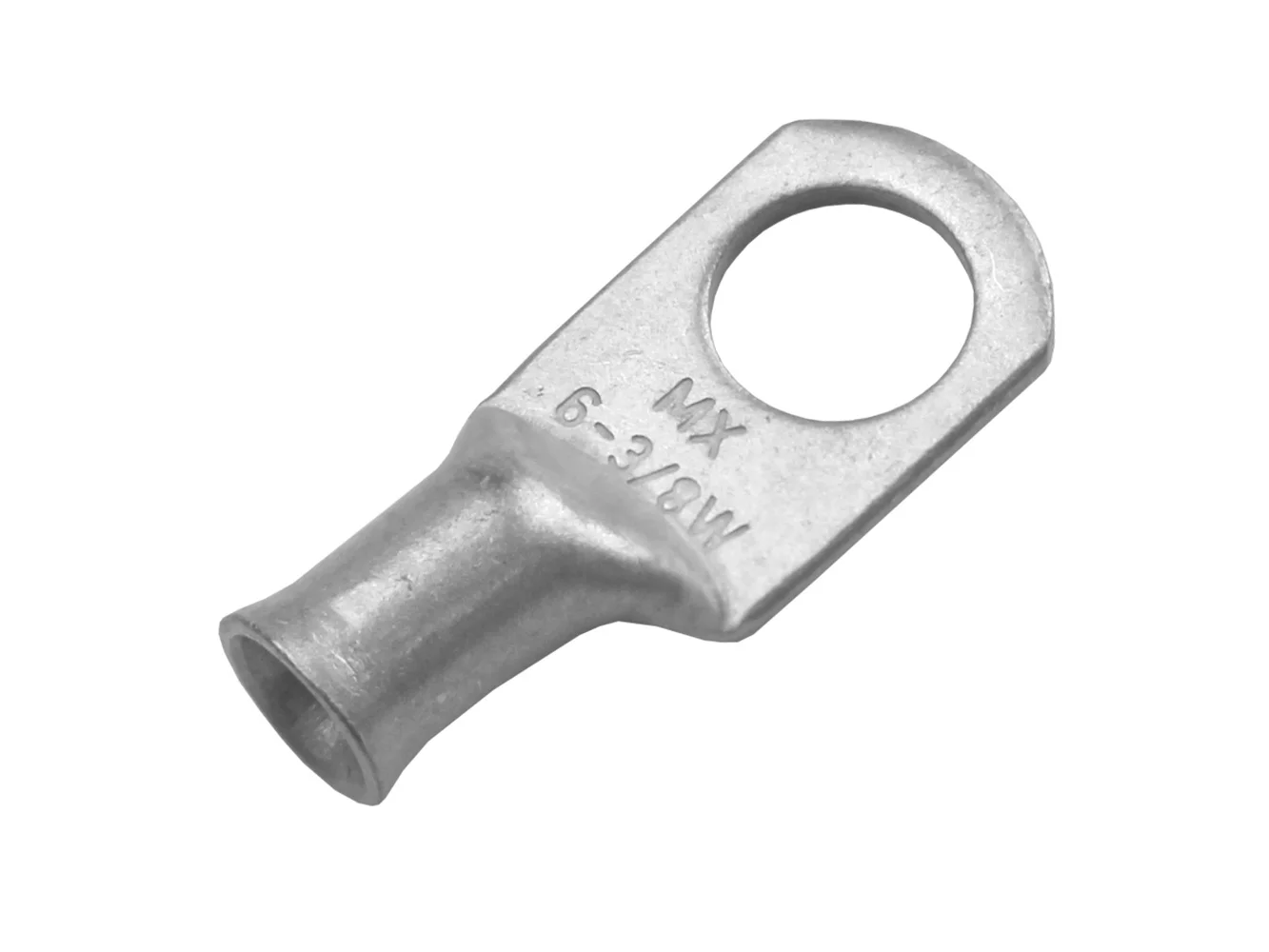 Pacer Tinned Lug 6 AWG - 3/8" Stud Size - 10 Pack