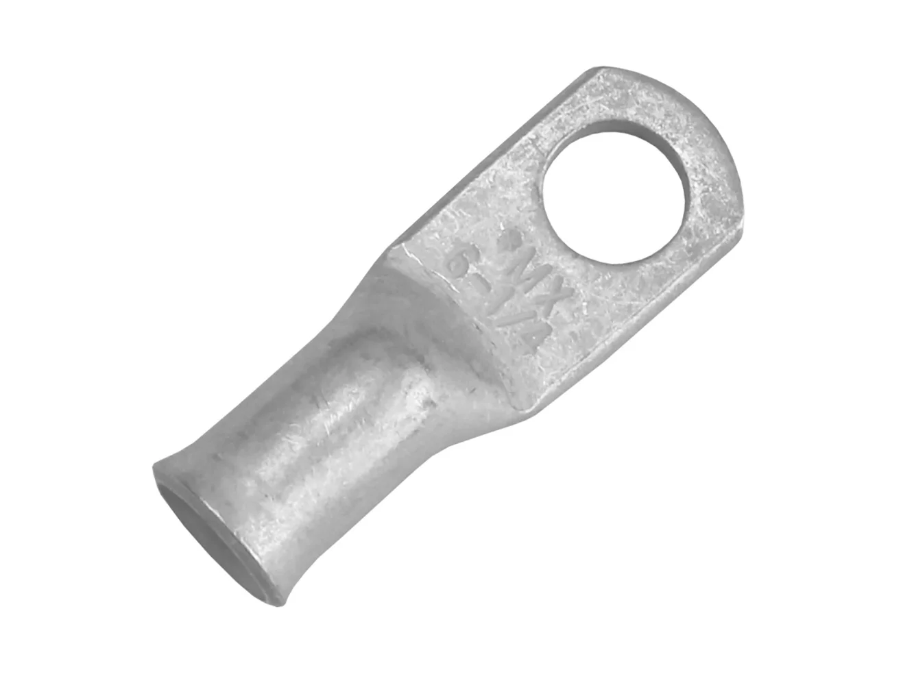 Pacer Tinned Lug 6 AWG - 1/4" Stud Size - 10 Pack