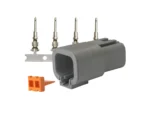 Pacer DTP Deutsch Receptacle Repair Kit - 14-12 AWG (4 Position)