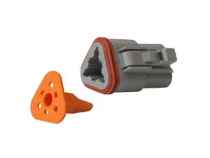 Pacer Deutsch DT Plug & Wedge Lock Kit - 3 Position - 10 Pack