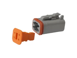 Pacer Deutsch DT Plug & Wedge Lock Kit - 4 Position - 10 Pack