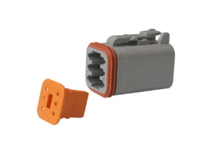 Pacer Deutsch DT Plug & Wedge Lock Kit - 6 Position - 5 Pack