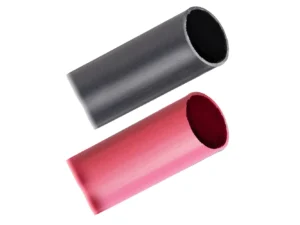 Pacer Battery Cable Heavy Wall Heat Shrink Tubing - 1" x 3" - Black/Red (2-Pieces Combo Pack)