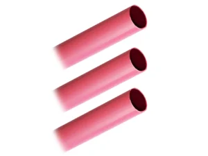 Pacer Battery Cable Heavy Wall Heat Shrink Tubing - 3/4" x 12" - Red (3-Pieces)