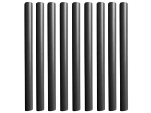 Pacer Battery Cable Heat Shrink Tubing - 1/4" x 12" - Black (10-Pieces)