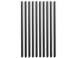 Pacer Battery Cable Heat Shrink Tubing - 1/8" x 12" - Black (10-Pieces)