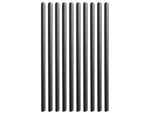 Pacer Battery Cable Heat Shrink Tubing - 1/8" x 12" - Black (10-Pieces)