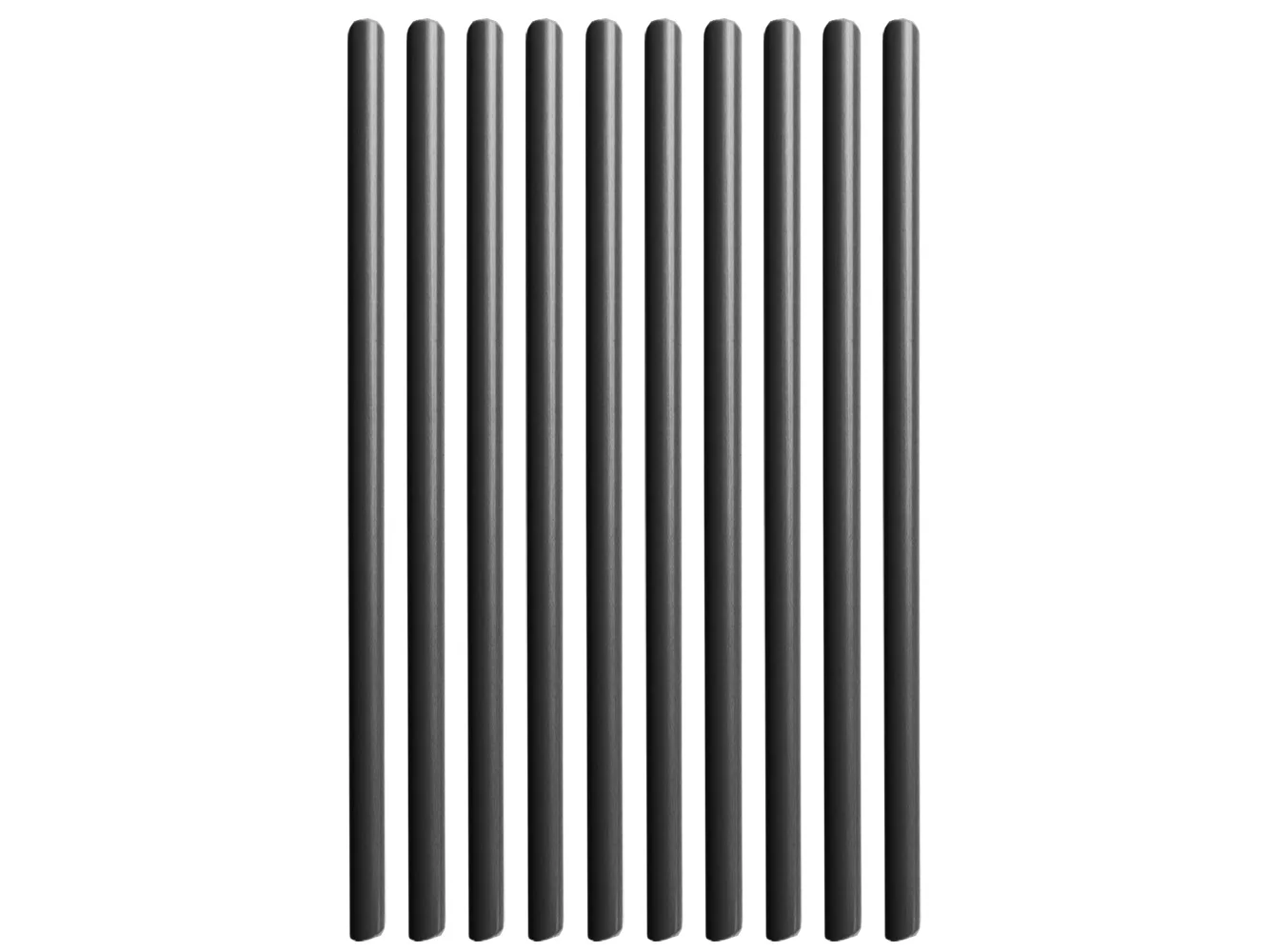 Pacer Battery Cable Heat Shrink Tubing - 1/8" x 12" - Black (10-Pieces)