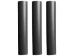 Pacer Battery Cable Heat Shrink Tubing - 1" x 12" - Black (3-Pieces)