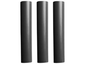 Pacer Battery Cable Heat Shrink Tubing - 1" x 12" - Black (3-Pieces)