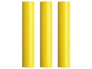 Pacer Battery Cable Heat Shrink Tubing - 1" x 12" - Yellow (3-Pieces)