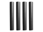 Pacer Battery Cable Heat Shrink Tubing - 3/4" x 12" - Black (4-Pieces)
