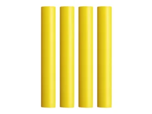 Pacer Battery Cable Heat Shrink Tubing - 3/4" x 12" - Yellow (4-Pieces)