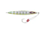 Williamson Kensaki 220 Jig - 6.75" - 7-3/4oz - Chartreuse Blink