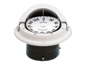 Ritchie F-82W Voyager Compass - Flush Mount - White