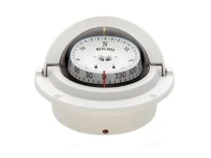 Ritchie F-83W Voyager Compass - Flush Mount - White