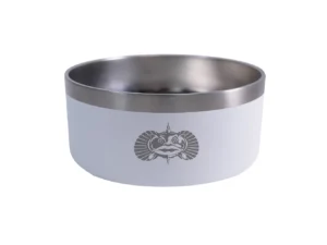 Toadfish Non-Tipping Dog Bowl - White