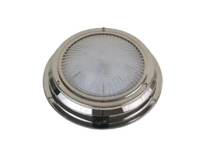 Scandvik LED Dome Light - Traditional - Stainless Steel - 5.5" - 12V
