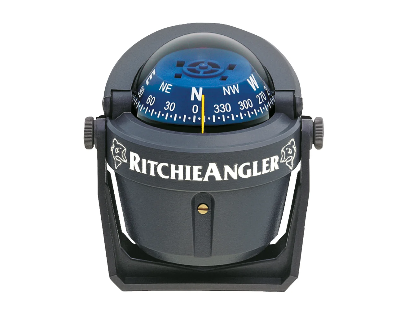 Ritchie RA-91 RitchieAngler Compass - Bracket Mount - Gray