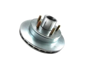 Load Rite Rotor Complete Kit Vented 9.75" Integral, No Grease 5 Stud Dacromet Finish Knott