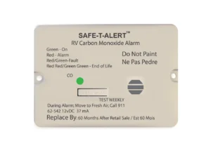 Safe-T-Alert 62 Series Carbon Monoxide Alarm - 12V - RV Flush Mount - White