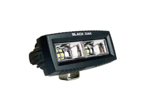 Black Oak 4" Marine Spreader Light Flood Scene LED Pro Series 3.0 - Black