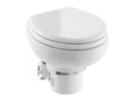 Dometic MasterFlush MF 7120 - White - Electric Macerating Toilet w/Orbit Base & Slow Close Seat - Freshwater - 12V