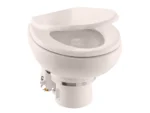 Dometic MasterFlush MF 7120 - Bone - Electric Macerating Toilet w/Orbit Base & Slow Close Seat - Freshwater - 12V