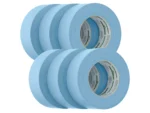 FrogTape CP 250 Medium-High Adhesion Masking Tape - 48MM x 55M x 6-Pack - Light Blue - Rated f/250°F