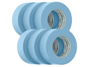 FrogTape CP 250 Medium-High Adhesion Masking Tape - 48MM x 55M x 6-Pack - Light Blue - Rated f/250°F