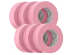FrogTape CP 325 Medium-High Adhesion Masking Tape - 48MM x 55M x 6-Pack - Pink - Rated f/325°F