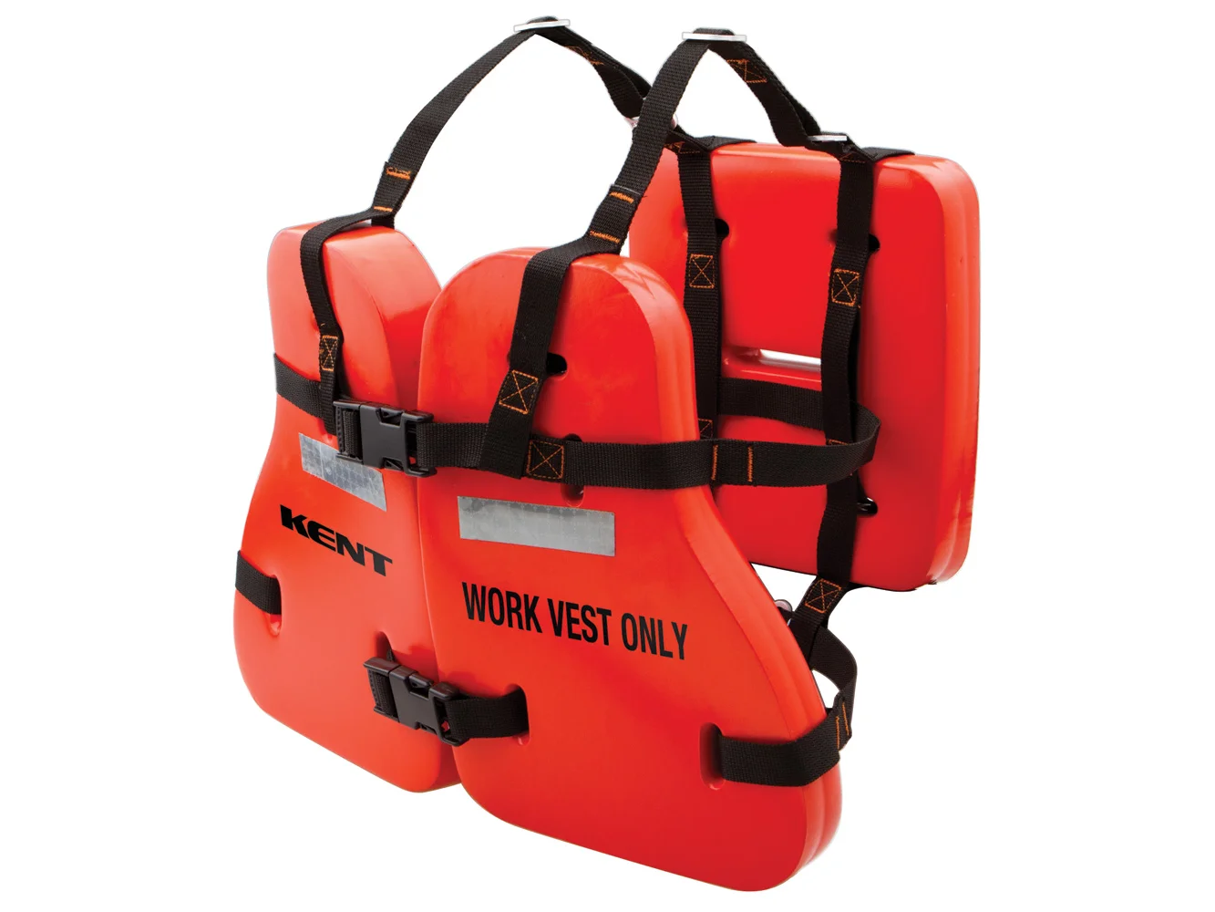 Kent Type V Vinyl Dip Work Vest - Oversized - Fits Chest Size 42”- 68”