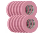 FrogTape CP 325 Medium-High Adhesion Masking Tape - 24MM x 55M x 12-Pack - Pink - Rated f/325°F