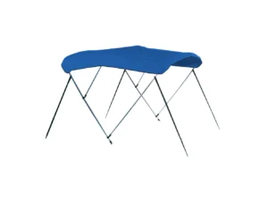 Carver 4 Bow 8' Pontoon Bimini Top w/Boot - Pacific Blue Acrylic