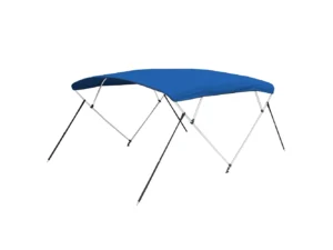 Carver 3 Bow 5487U Bimini Top with Boot - Pacific Blue Acrylic